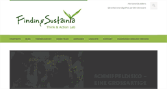 Desktop Screenshot of findingsustainia.org